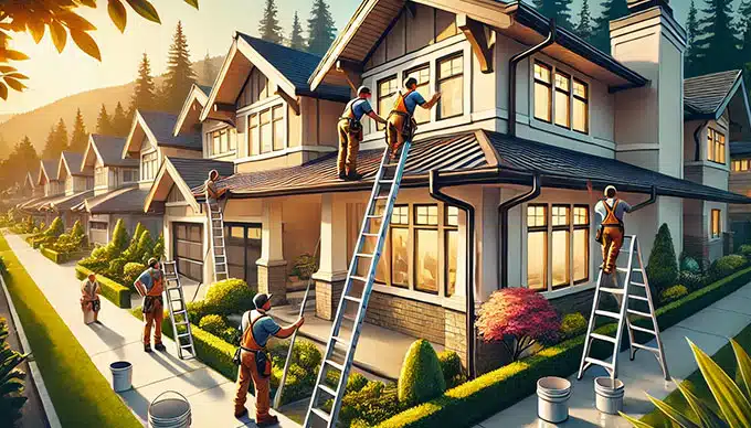 Gutter installation and commissioning in Burnaby and installation and repair in Burnaby and gutter installation cost in Burnaby and factors affecting the price of gutter installation in Burnaby and gutter installation cost per foot in Burnaby and gutter installation companies in Burnaby and benefits of gutter installation services at Uptime Roofing Co. and Uptime Roofing Co. the best gutter installation company in Burnaby - Professional Gutter Installation for Burnaby Homes